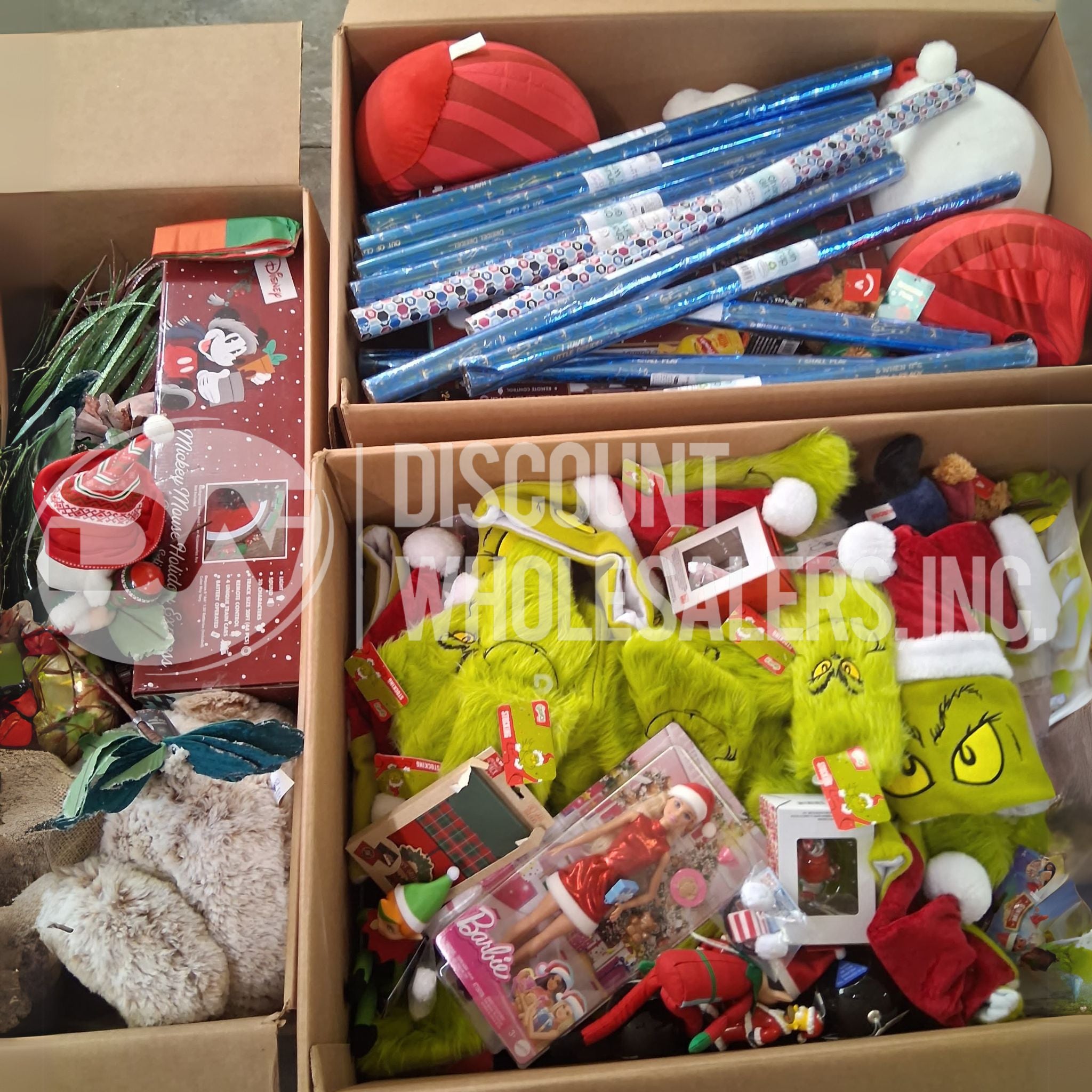 CVS Christmas Seasonal Bulk Pack - 593 Pieces per Pallet for Holiday Decorations & Party Supplies
