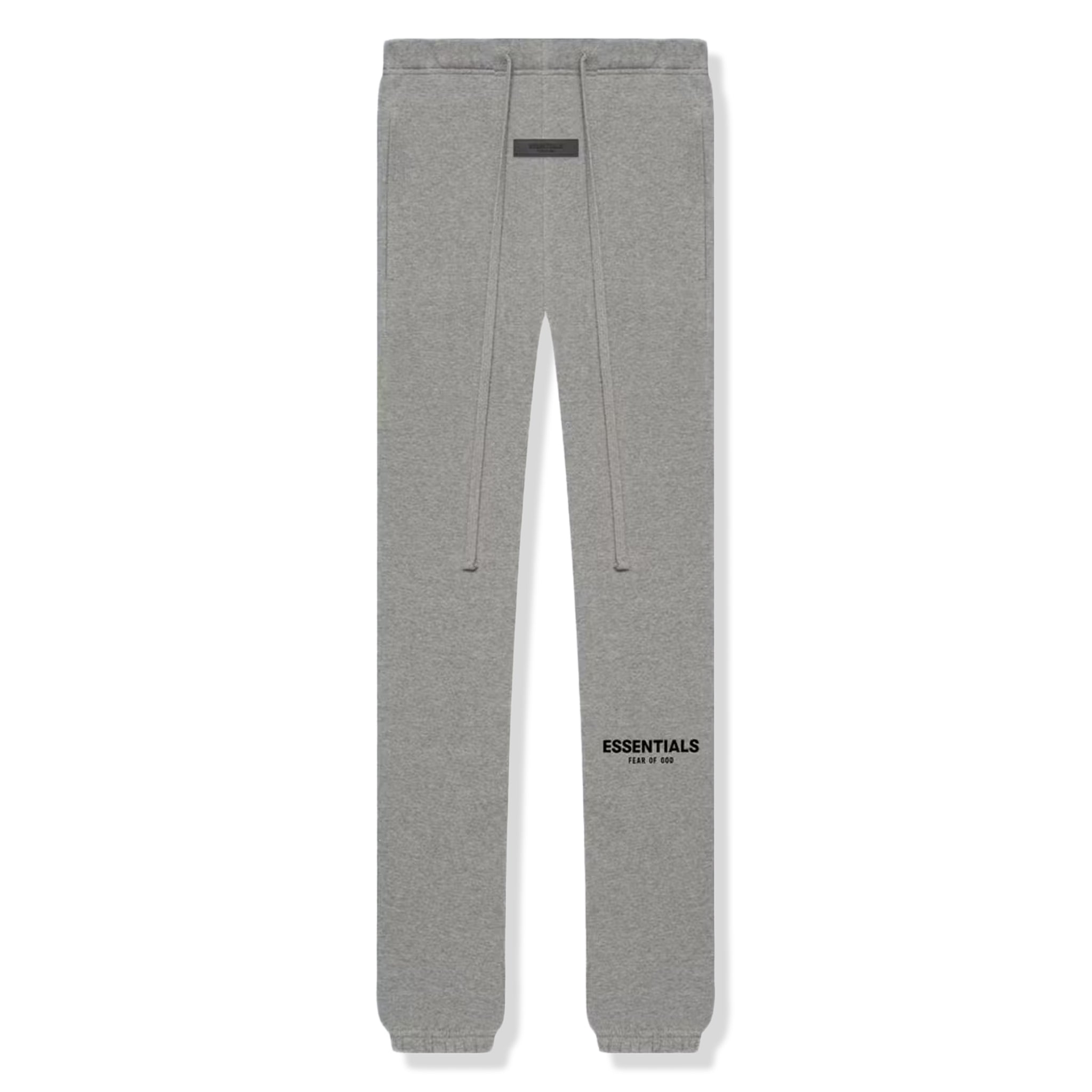 Fear of God Essentials Dark Oatmeal Sweatpants for Men - SS22 Collection | Comfortable Lounge Pants for Casual Wear, Gym & Street Style Fashion