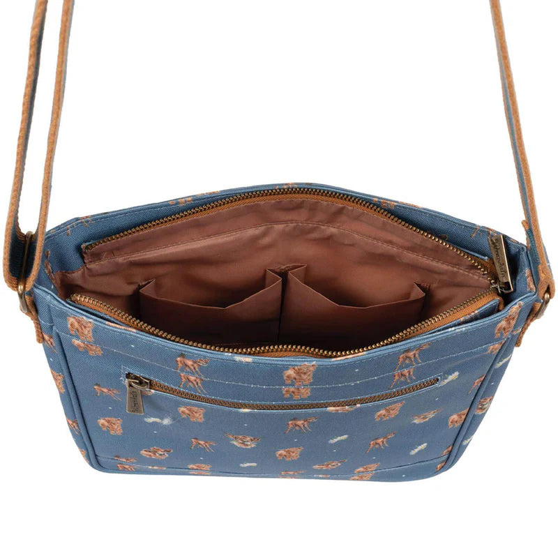 Wrendale Designs Cow Print Everyday Tote Bag - Stylish & Durable for Work, Shopping & Travel