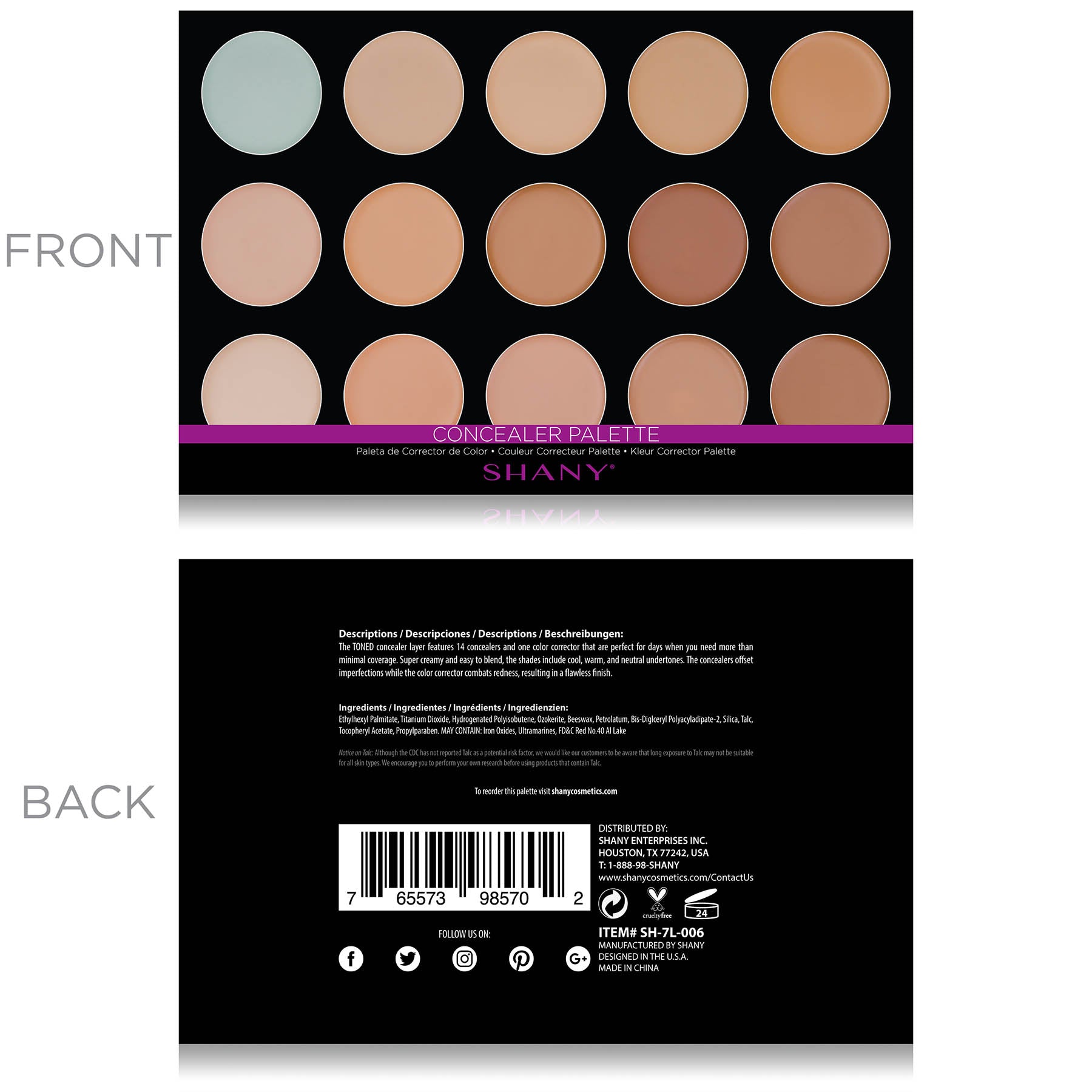 Masterpiece Makeup Kit with 7 Layer Refills - Professional Cosmetic Set for Makeup Artists & Beauty Enthusiasts | Perfect for Travel, Bridal & Everyday Use