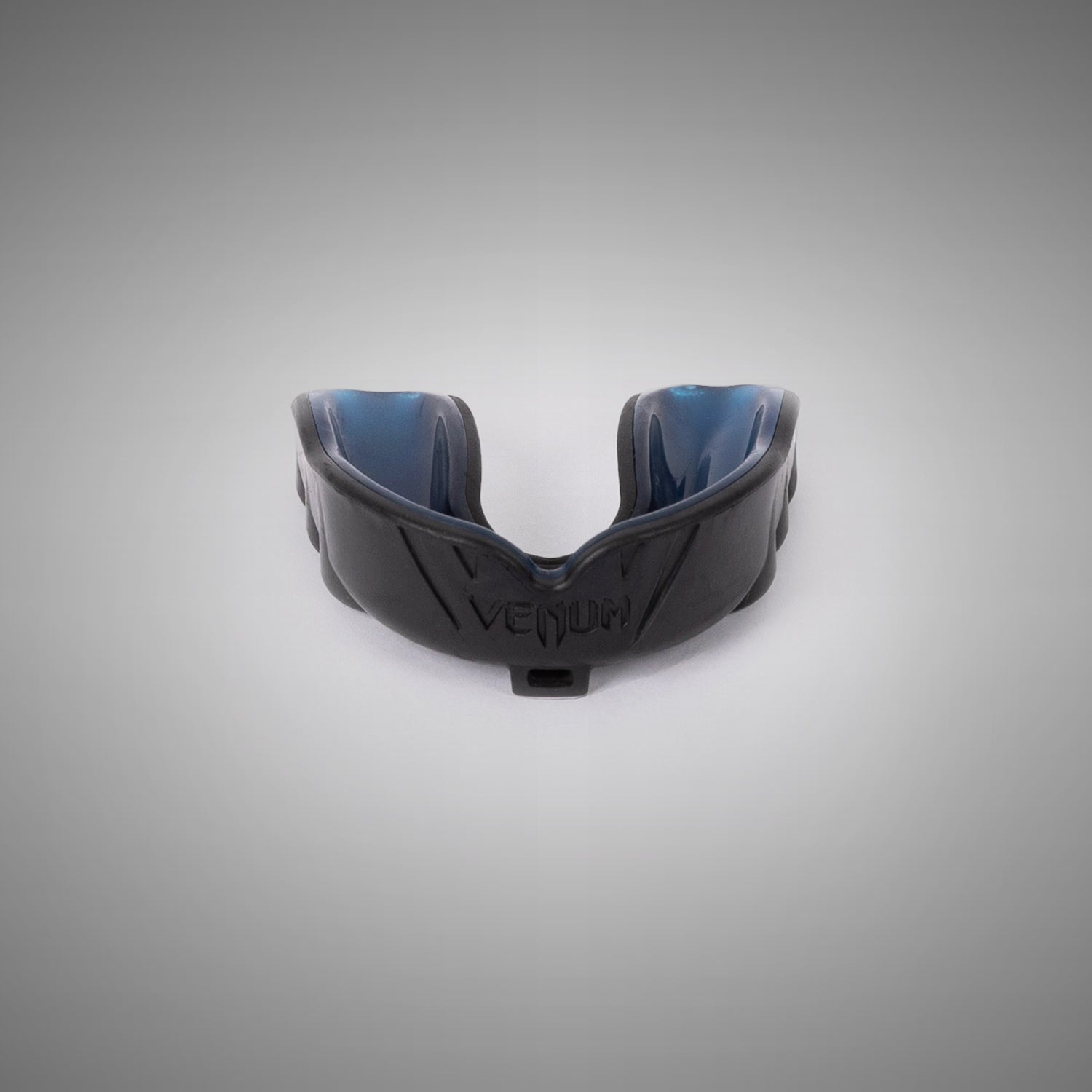 Venum Challenger Mouthguard - Strap or Strapless Options - Black & Blue - Perfect for Boxing, MMA, and Contact Sports Protection