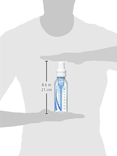 Dr. Brown's Standard Baby Bottles - 8-Ounce (4 Pack) | BPA-Free Anti-Colic Bottles for Newborns & Infants | Perfect for Breastfeeding, Formula Feeding & On-the-Go Use