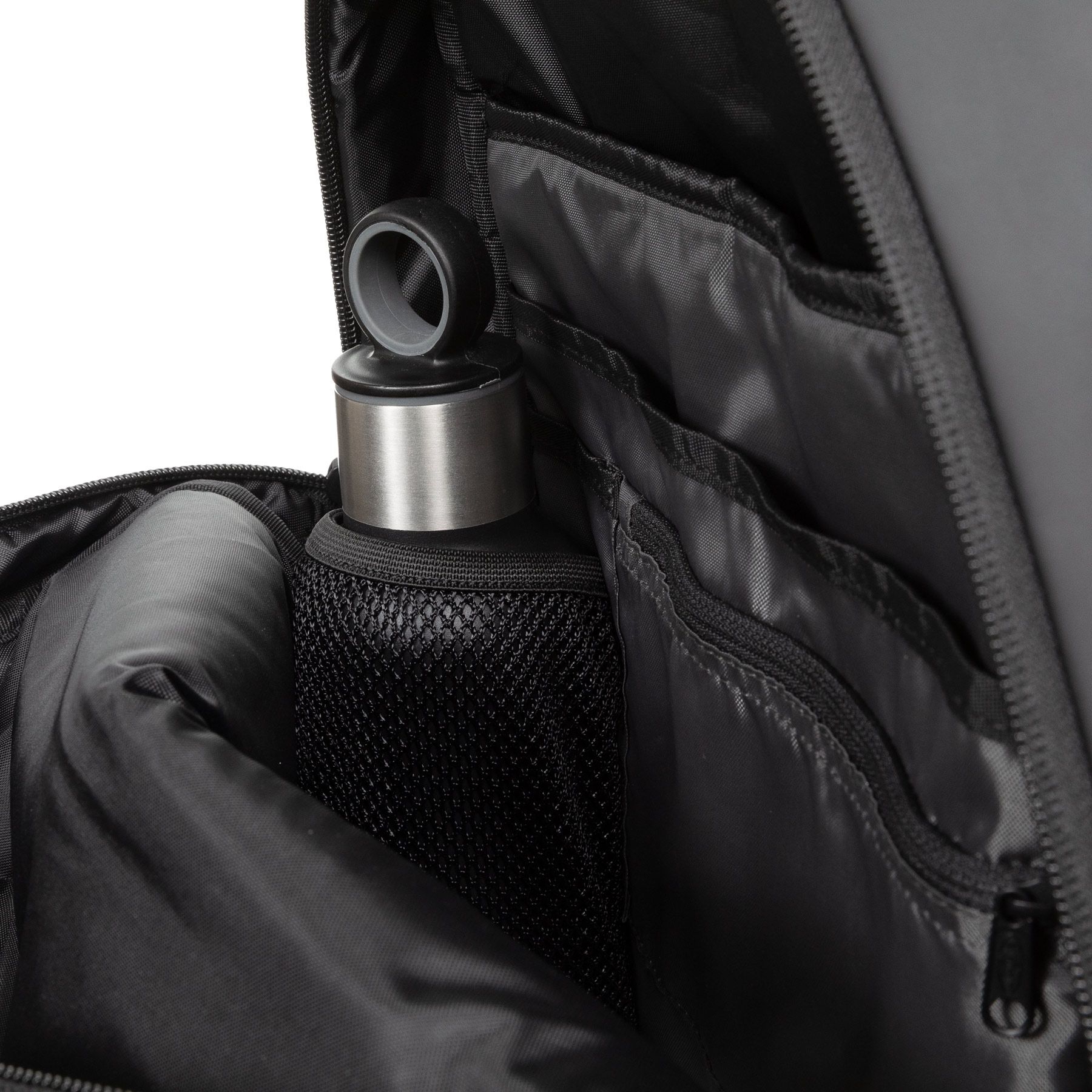 Eastpak Tecum Tote CNNCT F Backpack - Matte Black Water-Resistant Laptop Bag for Work, School & Travel | Durable Unisex College Backpack with Spacious Compartment