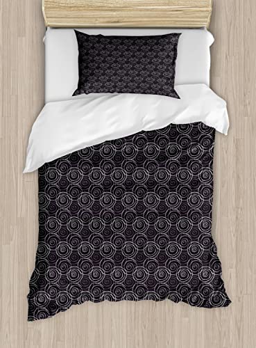 Dark Purple Pale Grey