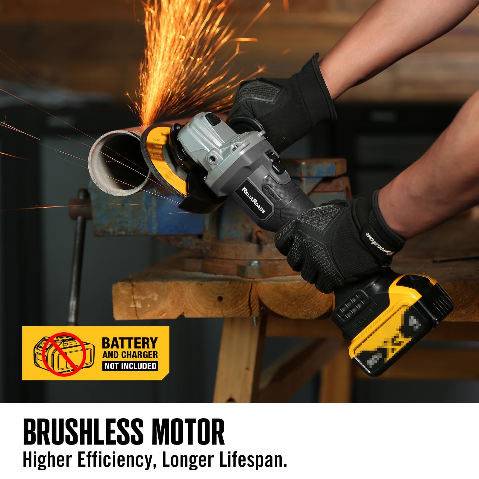 20V Brushless 4-1/2