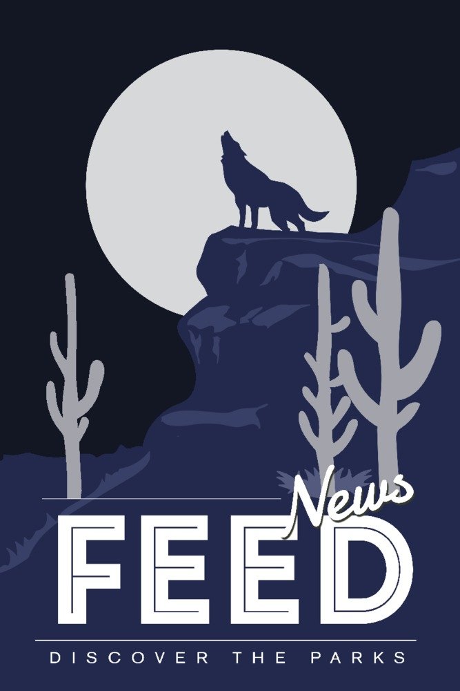 Howling Coyote Wall Art Poster - 12x18 Inches, National Park Decor for Living Room, Bedroom & Office - Perfect for Nature Lovers & Outdoor Enthusiasts