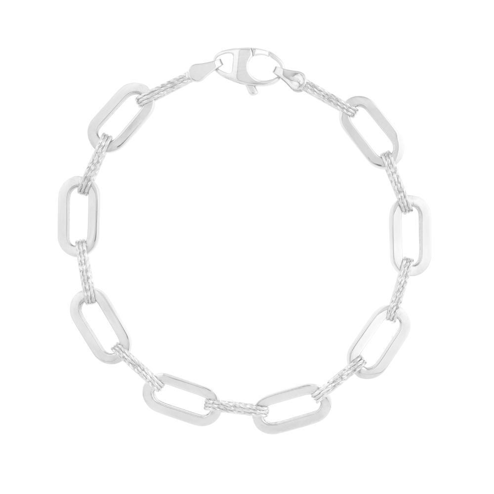 14K Gold 7mm Diamond Paperclip Bracelet for Women - Elegant Minimalist Jewelry for Everyday Wear & Special Occasions