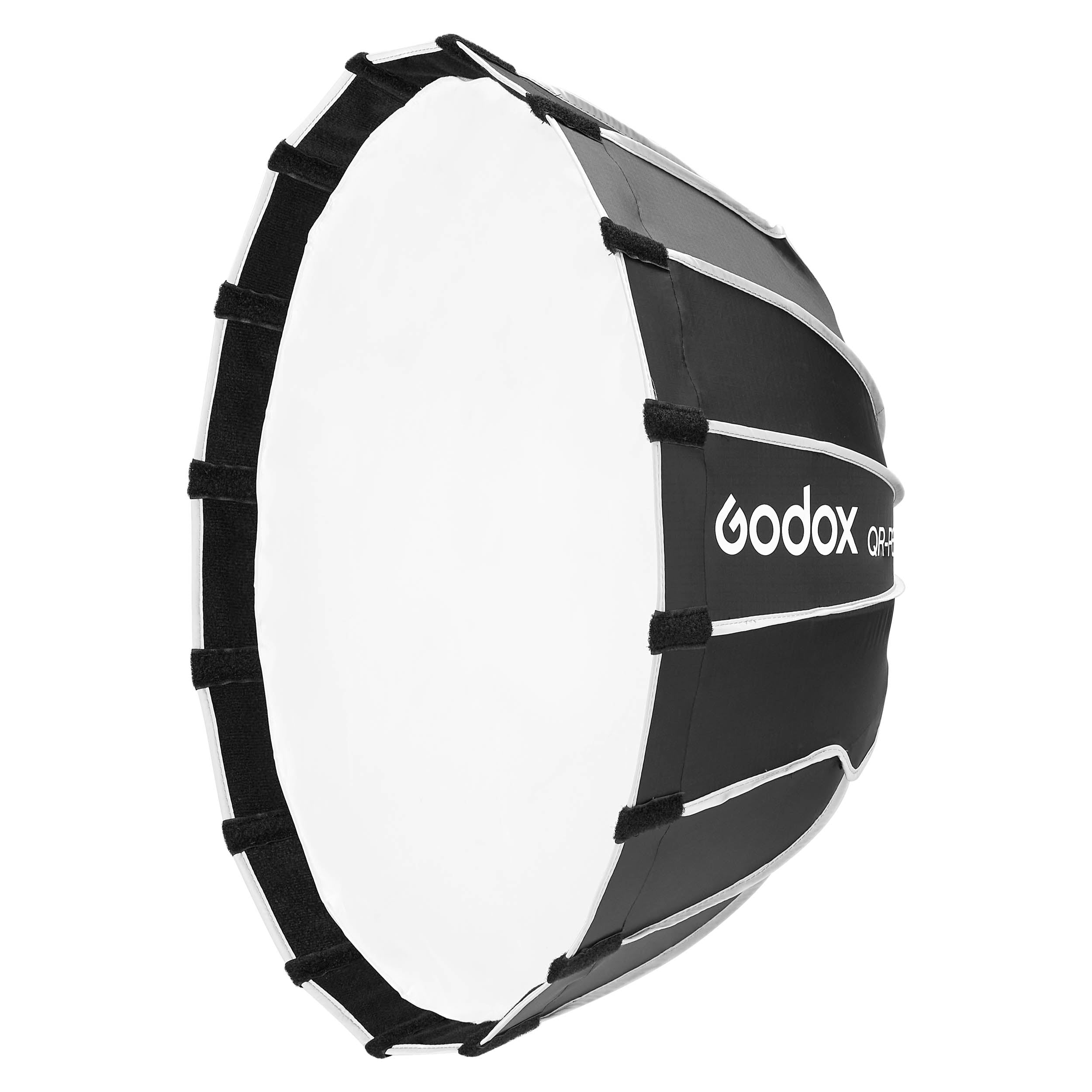 QR P60T Quick Release Parabolic Softbox with Bowens S-Type Mount - Professional Photography Lighting Modifier for Studio Portraits, Product Shoots & Video Production