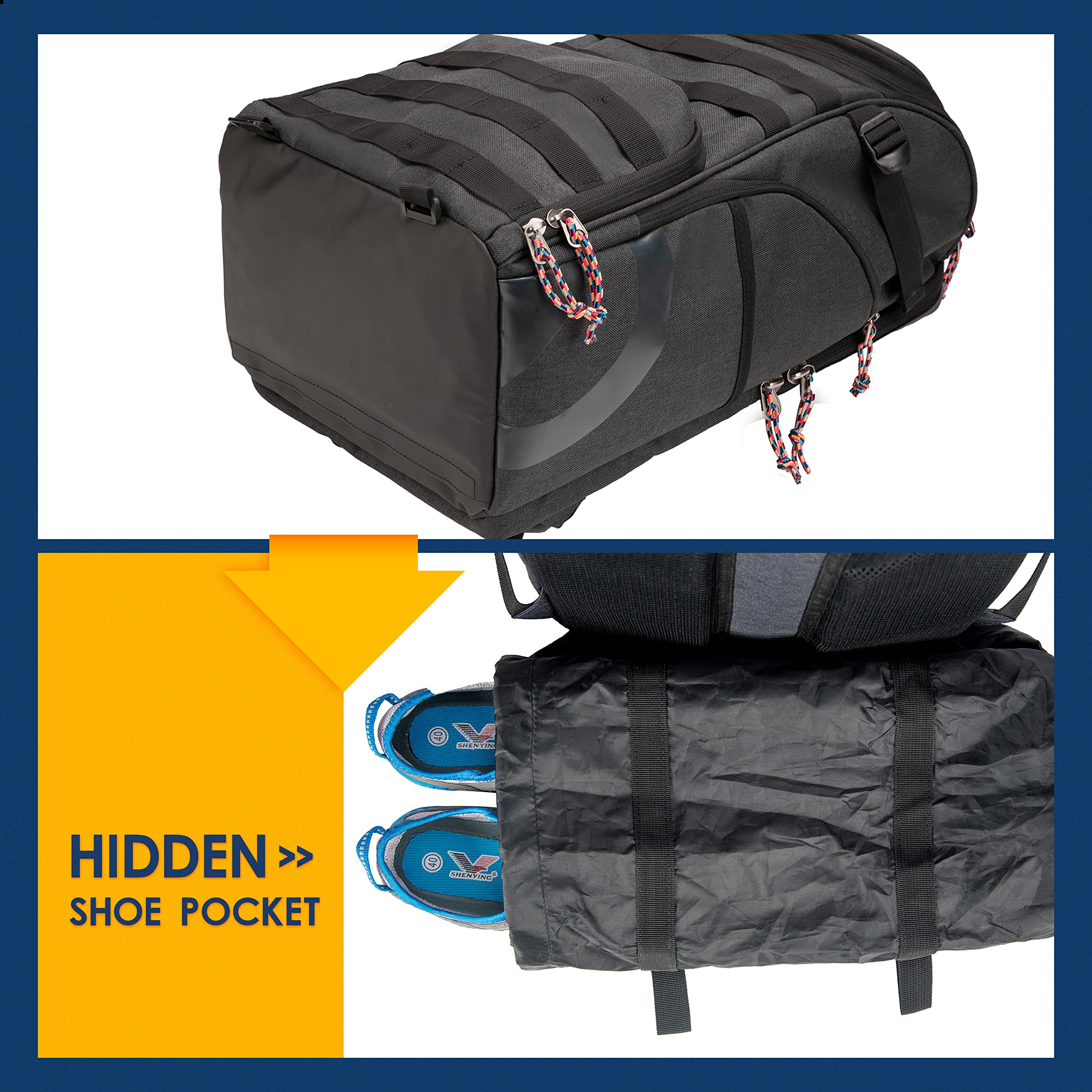 Basketball Backpack with Shoe Compartment - Sports Gym Bag for Men & Women - Perfect for Basketball & Soccer Practice