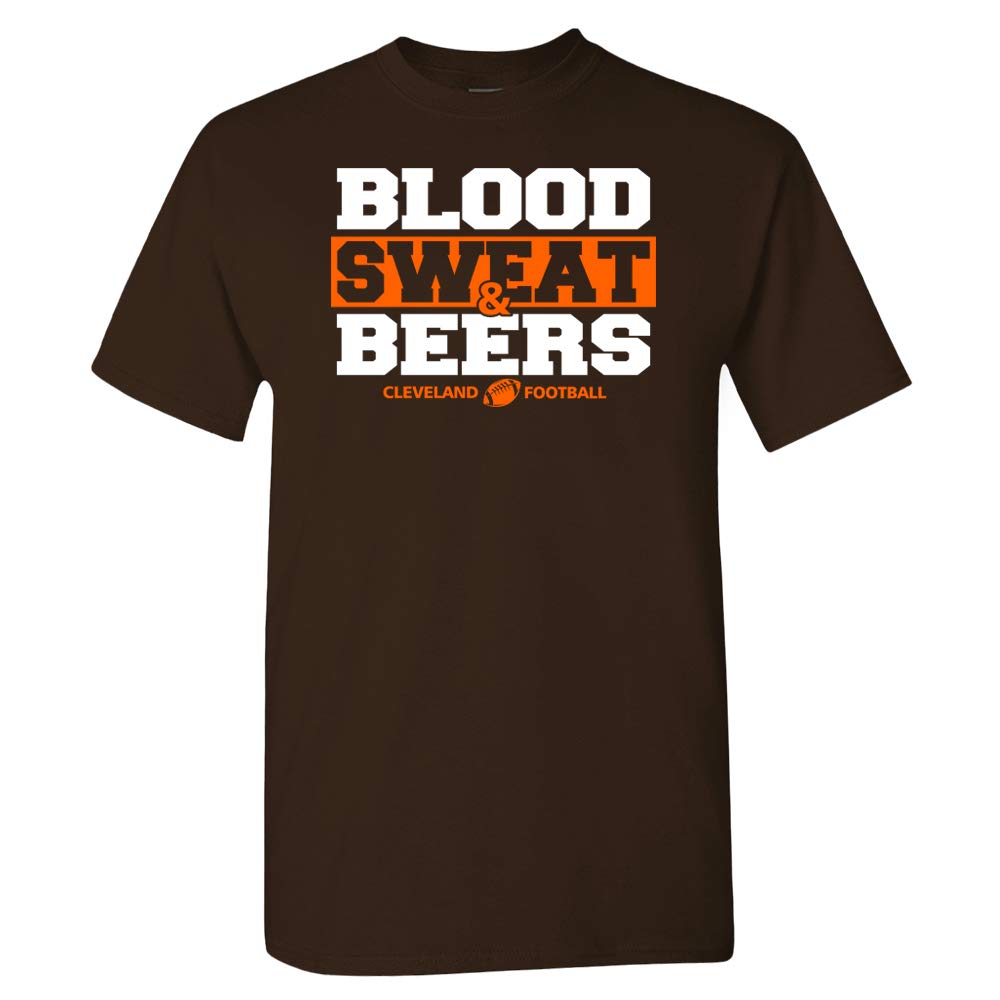 Xtreme Blood Sweat Beers T-Shirt for Football Fans - Game Day Outfit