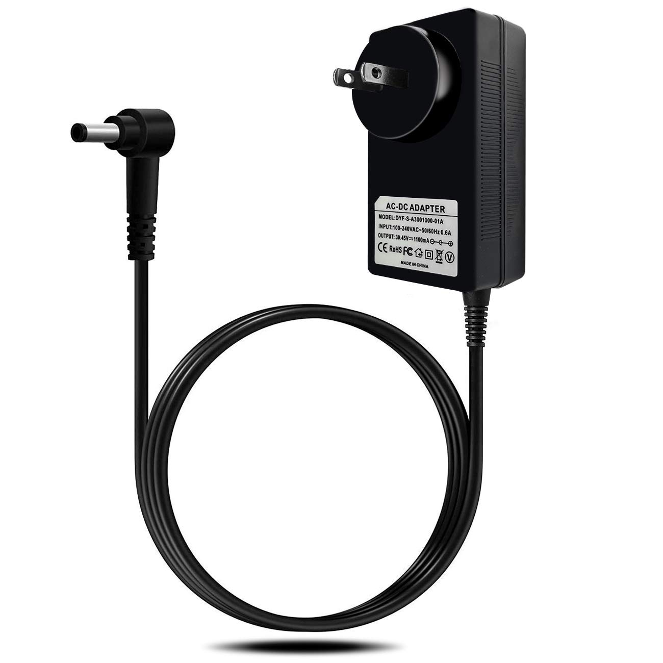 Dyson V10 V11 Absolute Animal Motorhead Vacuum Charger - 4G-Kitty Electronic AC Adapter Power Cord for Cyclone Lightweight Stick Vacuum Cleaners - US Standard Plug - Perfect for Home Cleaning & Pet Hair Removal