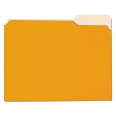 Universal One File Folders, 1/3 Cut One-Ply Top Tab, Letter Size (8.5