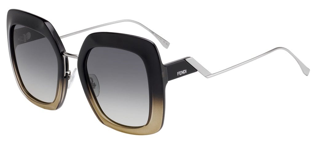FENDI FF 0317/S 7C5 5323 Sunglasses for Women - Luxury Designer Shades with UV Protection - Perfect for Beach, Driving & Fashion Outfits