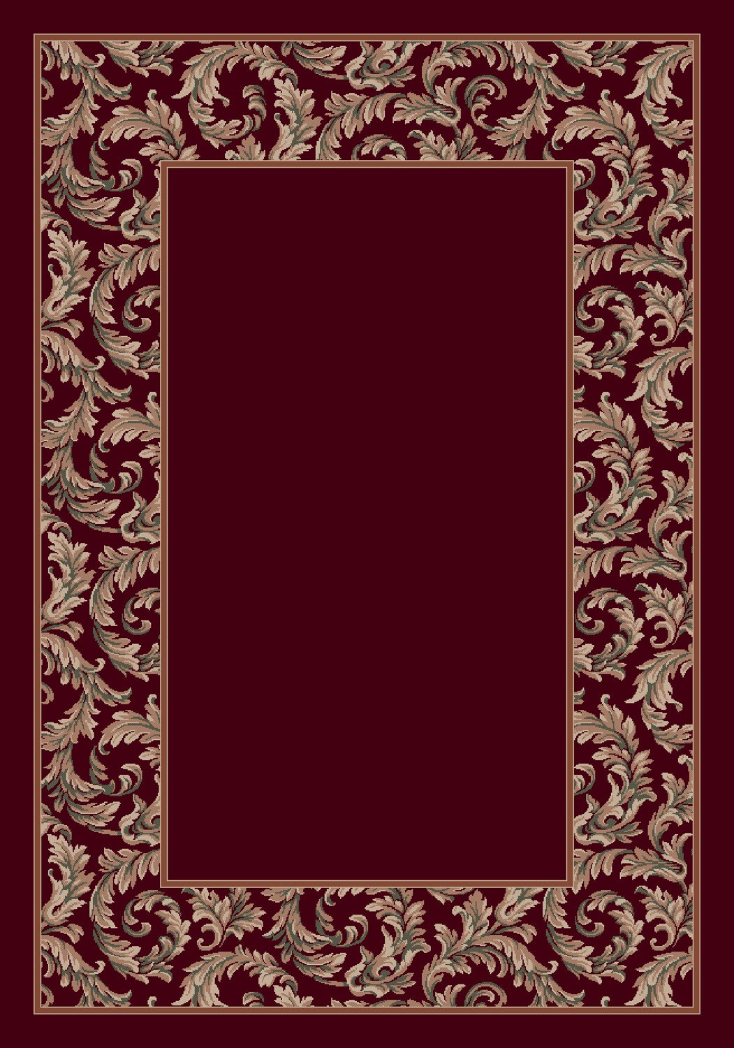 Corinthius Garnet Runner Rug 2'4