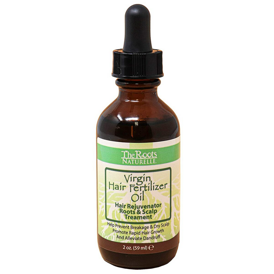 ROOTS NATURELLE Organic Hair Growth Oil - 2oz Bottle for Thicker, Stronger Hair | Promotes Hair Growth & Reduces Breakage | Perfect for Daily Use & Scalp Massage