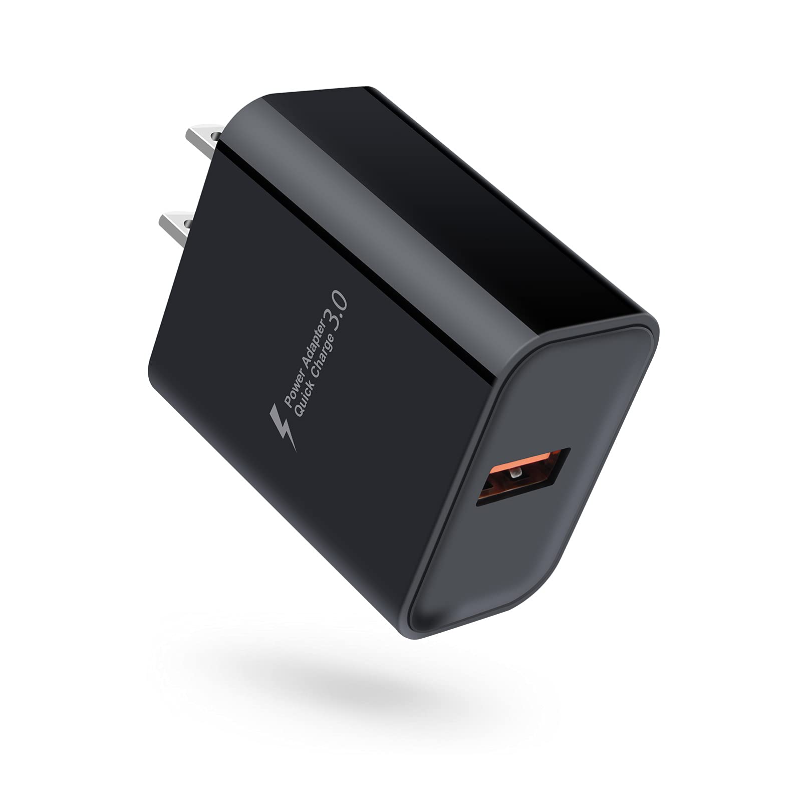 18W Fast Charging Block with Quick Charge 3.0 & Wireless Charging - USB Wall Charger Adapter for Samsung Galaxy S25/S24/S23/S22 Ultra/S21/S20 FE/S10/A16/A15/A55/A14/A13/A12/A52/A53/A54/A04s/A03s/A10e/A11/A21 - Perfect for Home, Office & Travel Charging Needs