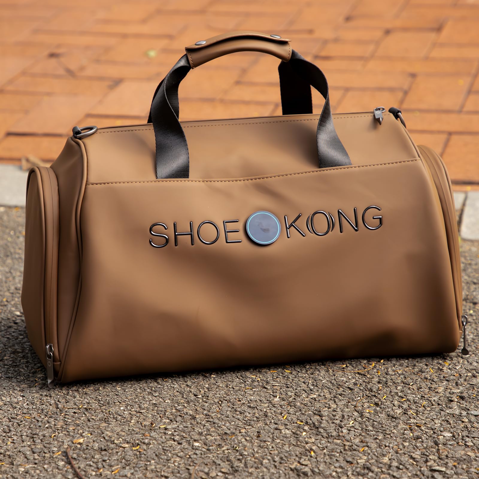 Custom LED Light Golf Tennis Gym Bag - Odor Removal & Waterproof Shoe Compartment - Personalized Travel Duffel for Men & Women - Perfect for Sports, Gym, Travel & Outdoor Activities