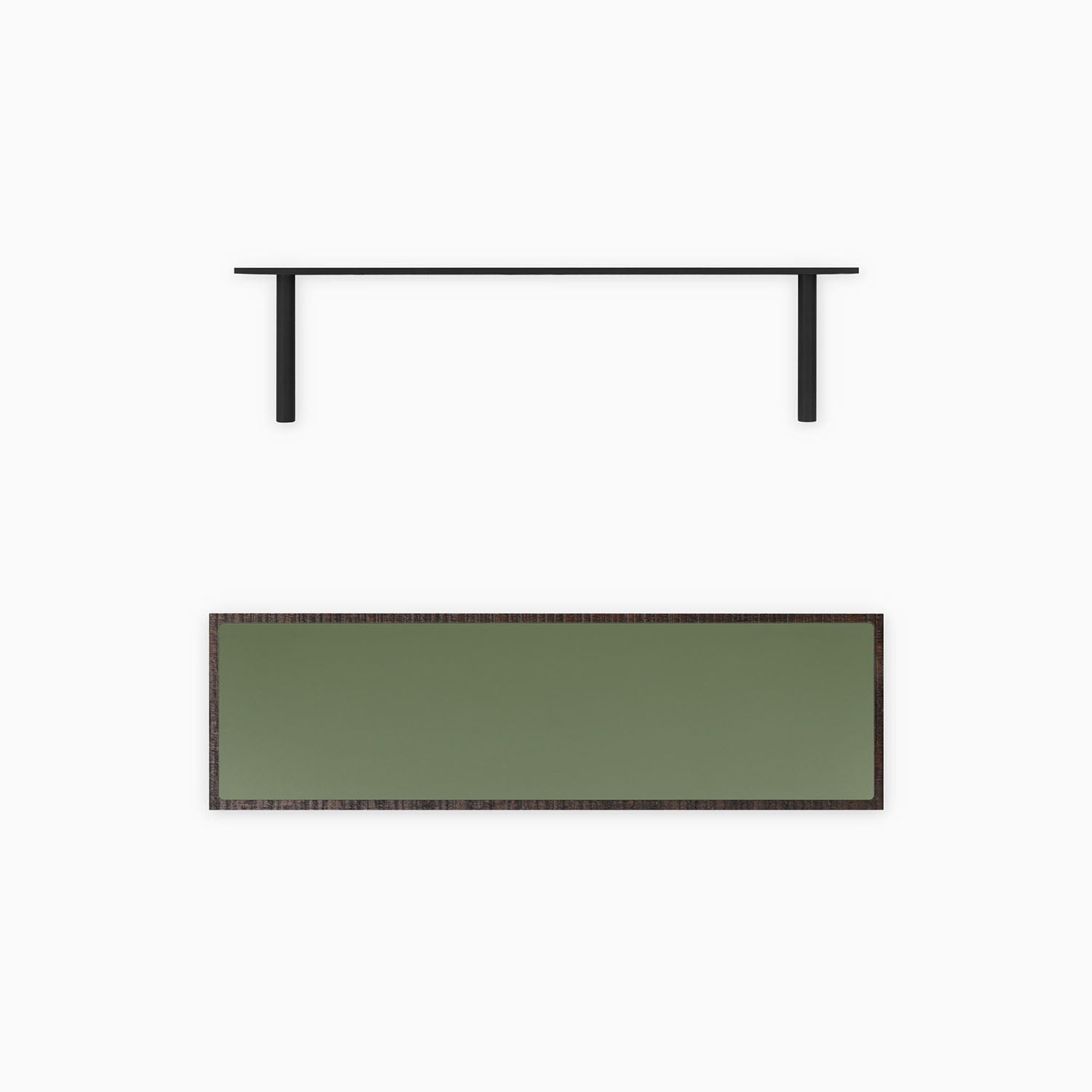 Aksel Inlay Espresso Rustic Floating Shelf - Handmade Wood Wall Shelf for Kitchen, Bathroom, Living Room Decor - Perfect for Displaying Plants, Photos, and Home Accessories