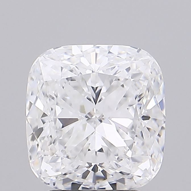 3.02 Carat D Color VVS2 Clarity Cushion Cut Lab-Grown Diamond for Engagement Rings & Fine Jewelry