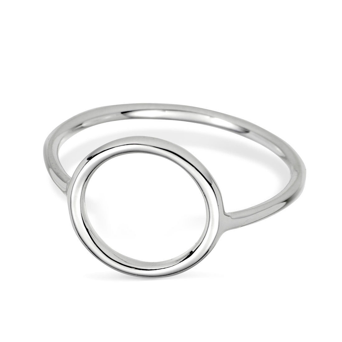 Elegant Circle Ring for Women - Minimalist Gold & Silver Stackable Rings - Perfect for Everyday Wear, Gifts & Special Occasions