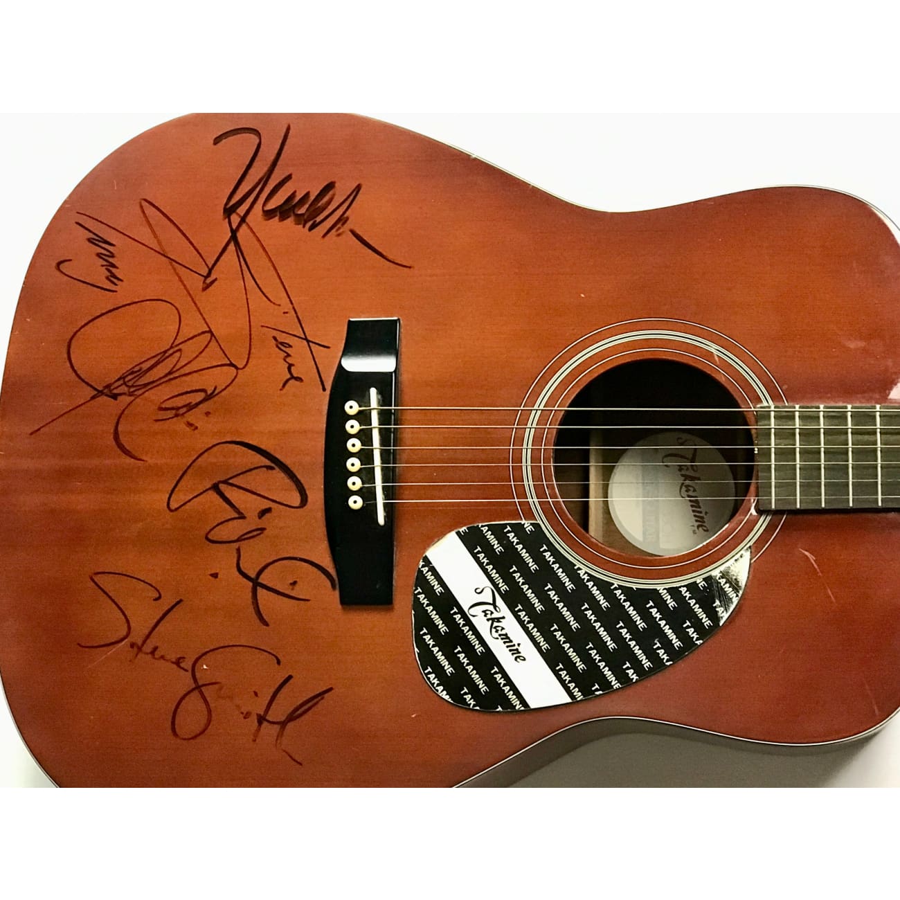 Journey Perry Schon Cain Smith Valory Signed Guitar with BAS LOA - Rare Collectible Autographed Rock Memorabilia for Music Fans & Display