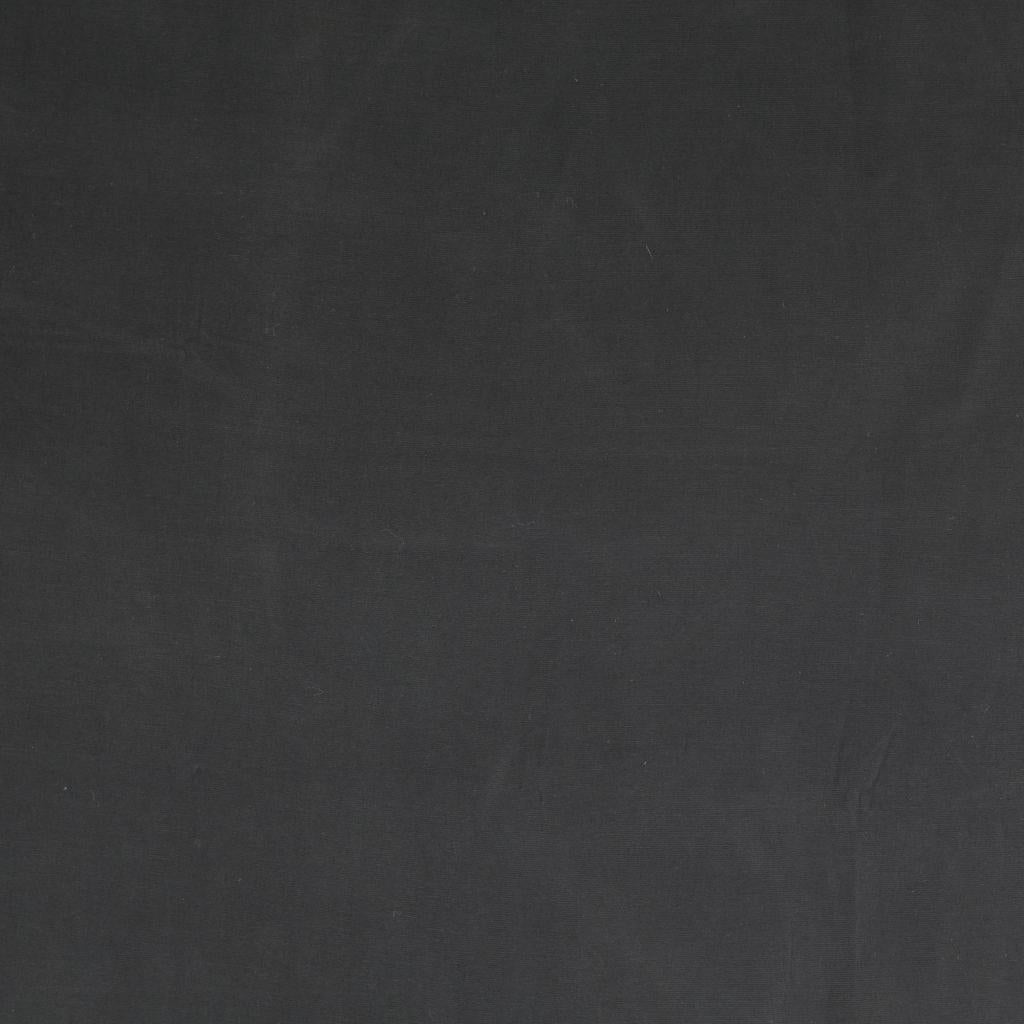 Sandwashed Viscose Fabric - Premium Black Textile - 49cm End of Bolt - Perfect for DIY Fashion, Home Decor & Craft Projects