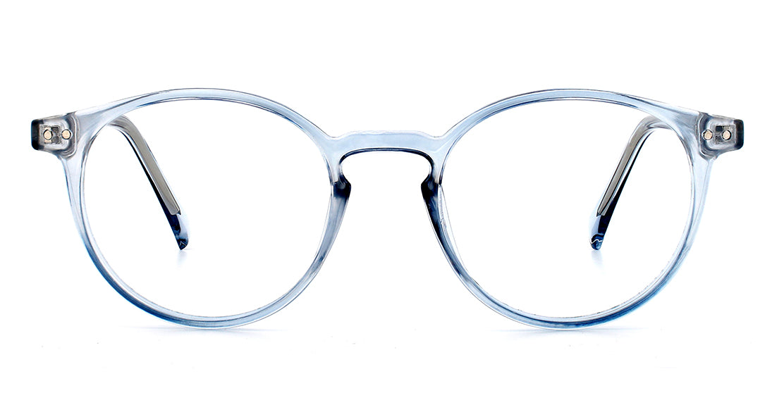 Stylish Astute Circular Frames GTR 9066 - Trendy Unisex Eyeglasses for Men & Women - Perfect for Reading, Driving, and Fashion Accessories