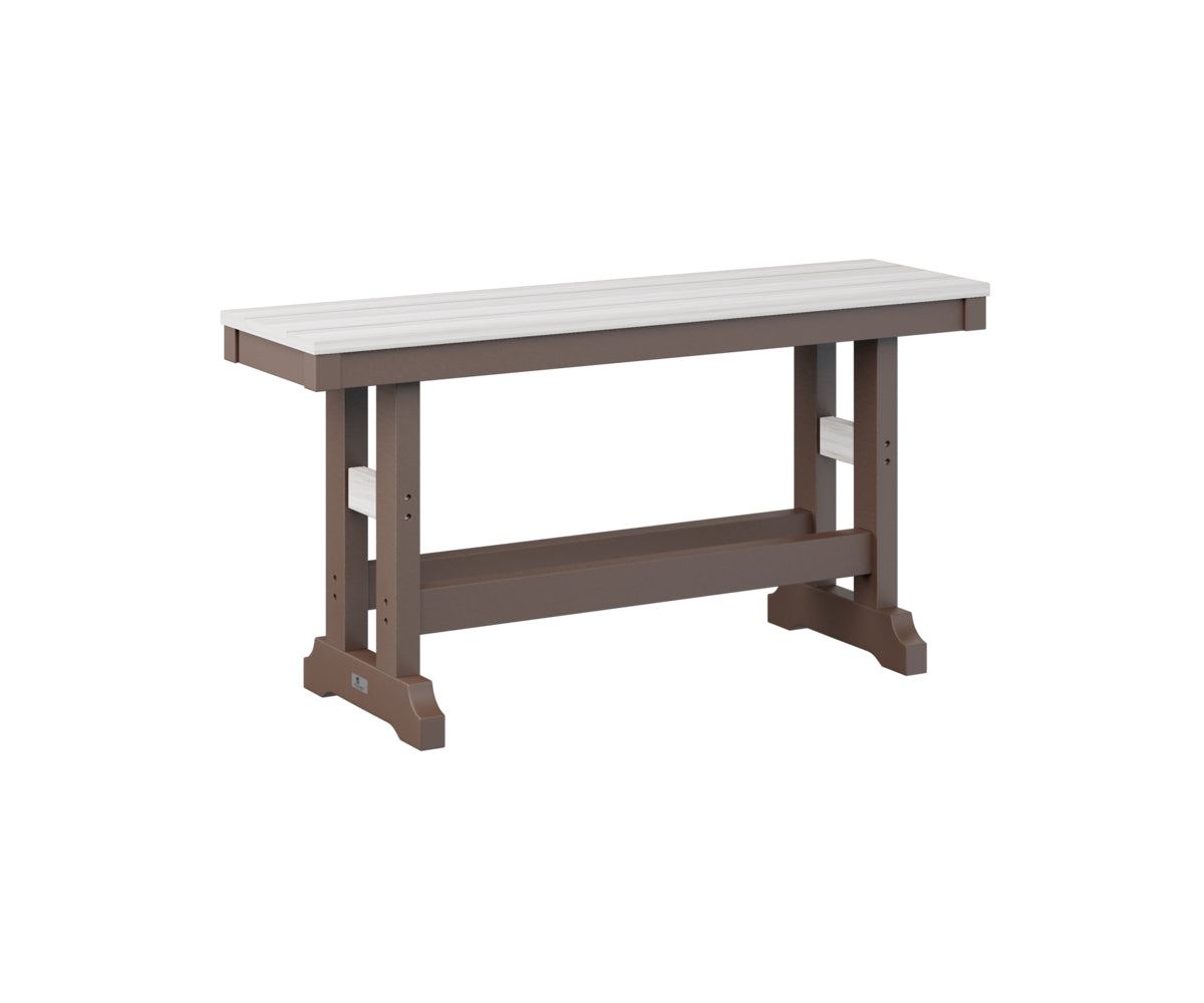 Berlin Gardens Garden Classic 44-Inch Counter Height Bench - Outdoor Dining & Bar Stool for Patio, Deck, or Backyard