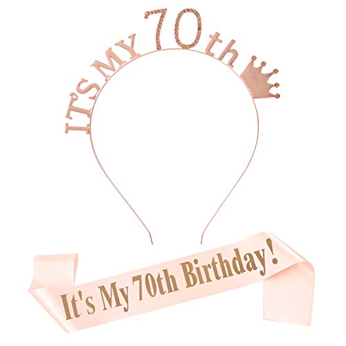70th-headpiece Sash Set
