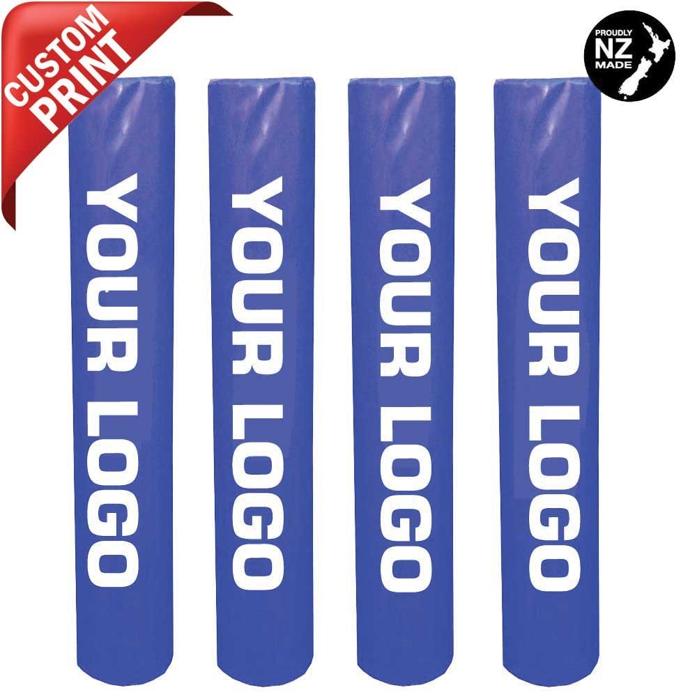 Printed Wrap Around Post Pads - Soft Foam Cushion for Mailbox Posts, Fence & Deck Railings | Outdoor Protection & Safety for Kids & Pets | Weather-Resistant & Durable Design