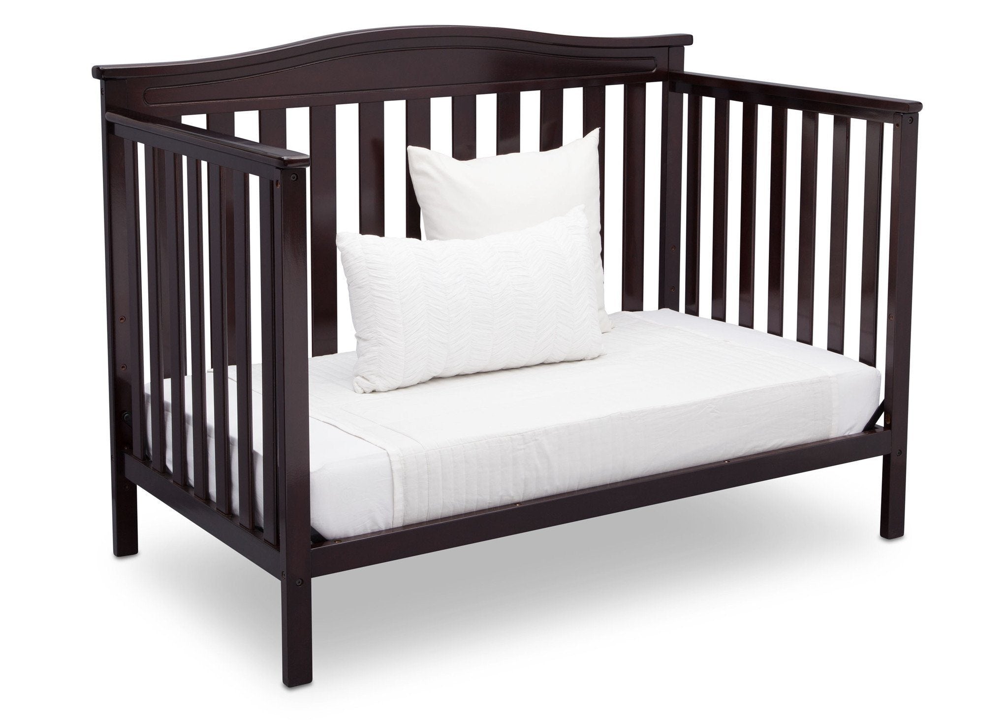 4-in-1 Convertible Crib for Baby Nursery - Toddler Bed, Daybed & Full-Size Bed Conversion - Safe & Stylish Wooden Crib for Newborns to Teens - Perfect for Nursery, Bedroom & Guest Room