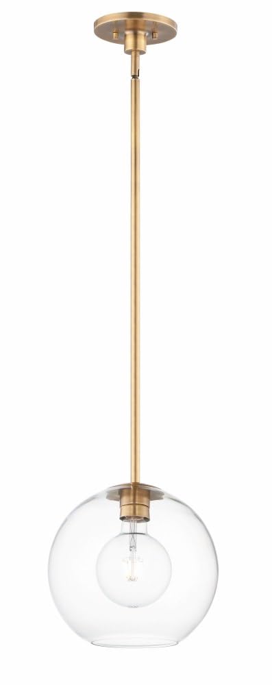 Maxim Branch - 11 Inch Modern Single Light Pendant for Kitchen Island, Dining Room, or Entryway Lighting