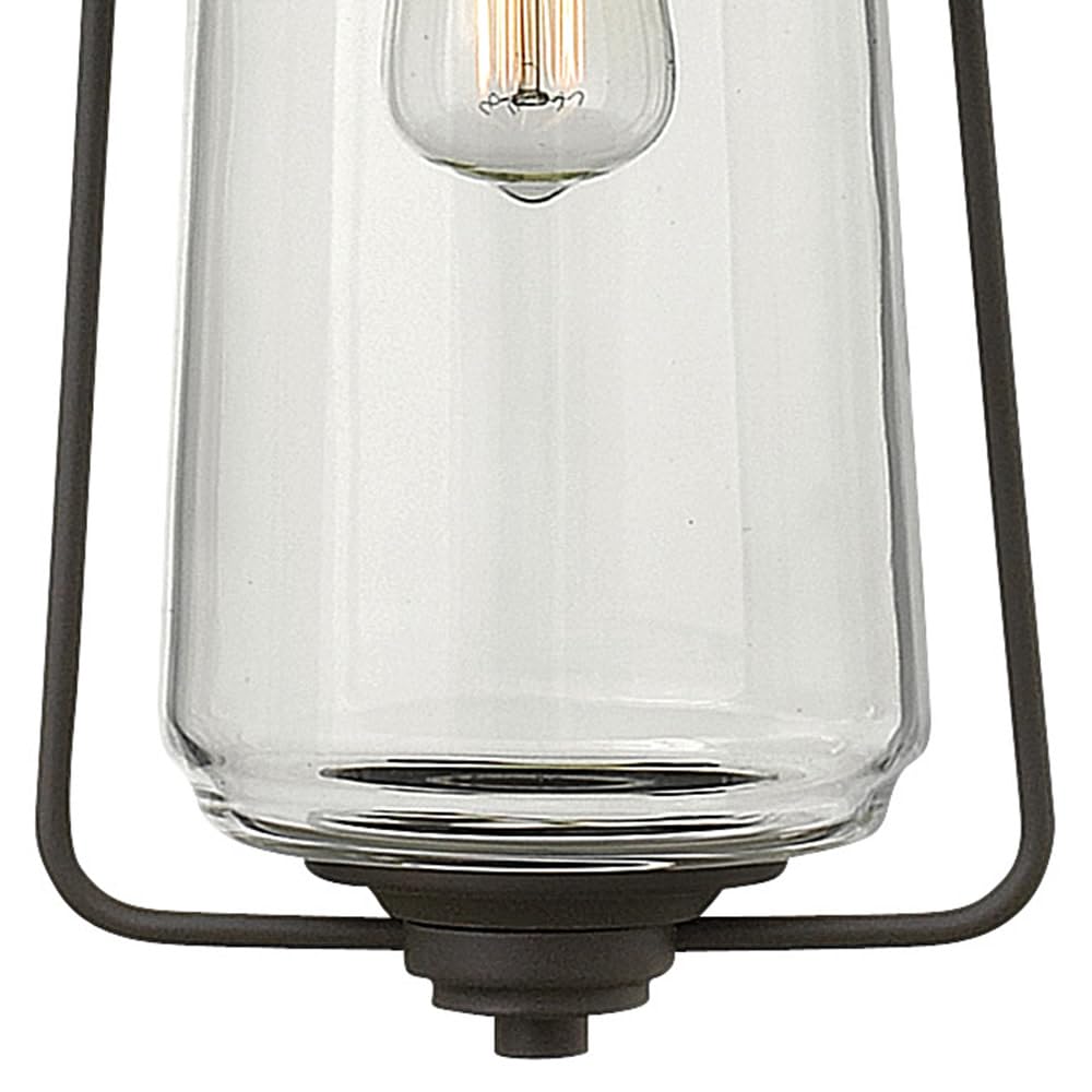 Hinkley Belden Place Collection Transitional One Light Outdoor Hanging Lantern - Oil Rubbed Bronze Finish | Perfect for Porch, Patio, Garden & Entryway Lighting