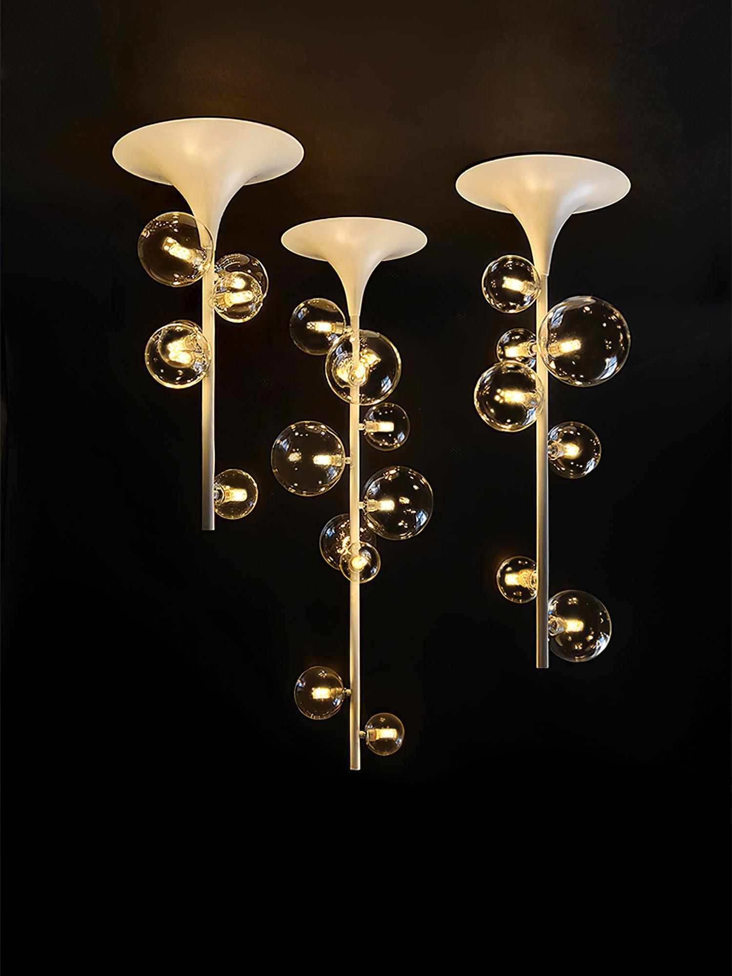 Hermann Horn Ceiling Light - Modern Chandelier for Living Room, Bedroom & Dining Room - Elegant Lighting Fixture for Home Decor & Interior Design