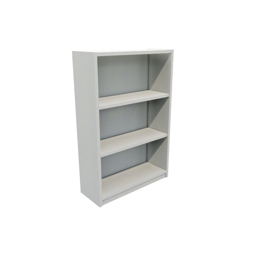 Customizable Commercial Bookcase with Toe Kick - Modern Office & Retail Storage Solution for Books, Files & Display Items