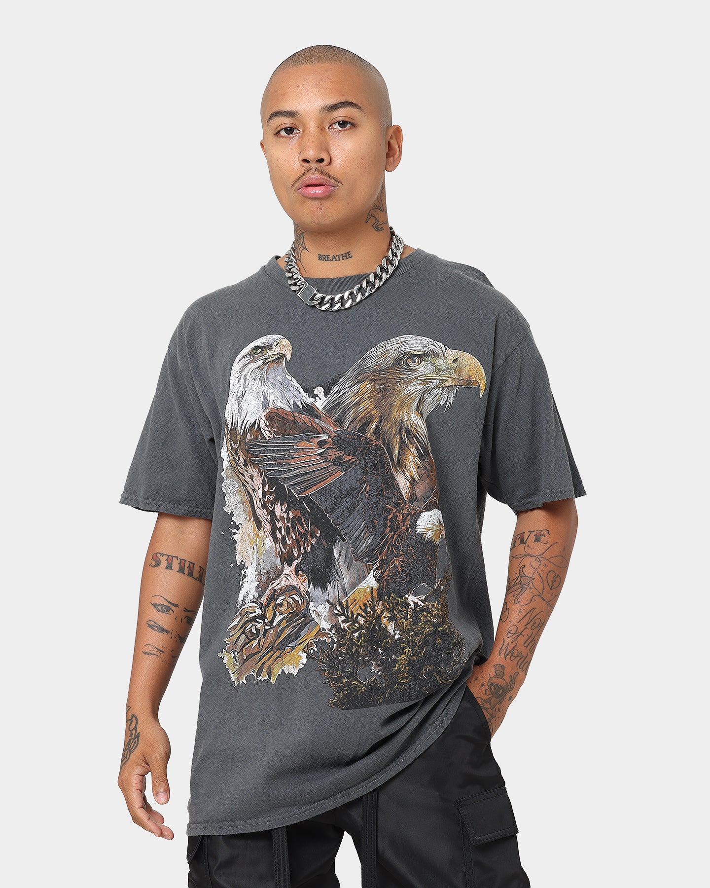 Vintage OG Eagles T-Shirt - Off Black | Retro Band Tee for Men & Women | Perfect for Concerts, Casual Wear & Gifts