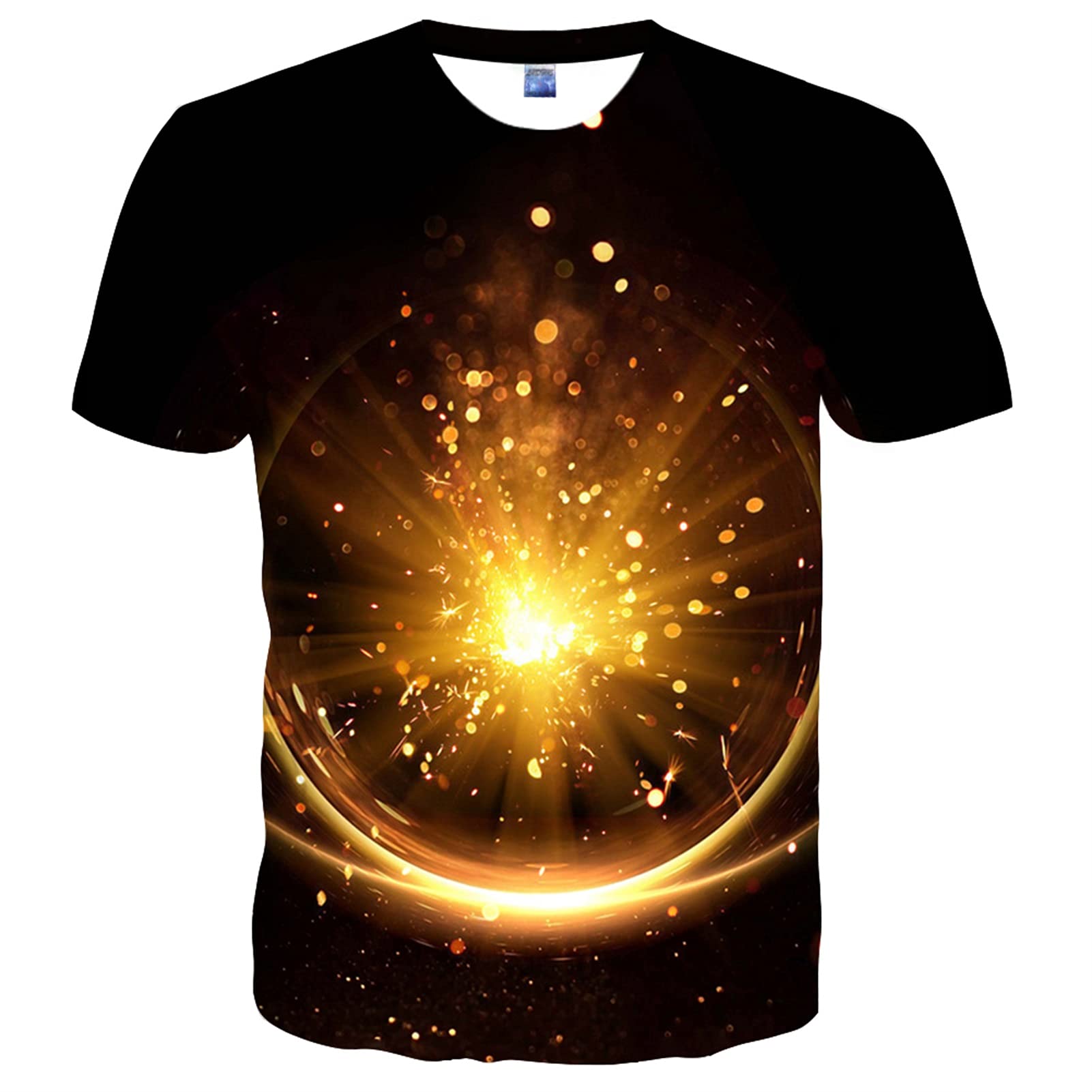 Hgvoetty Unisex 3D Printed Graphic T-Shirt - Stylish Short Sleeve Casual Tee for Men & Women | Perfect for Streetwear, Summer Outfits & Everyday Wear