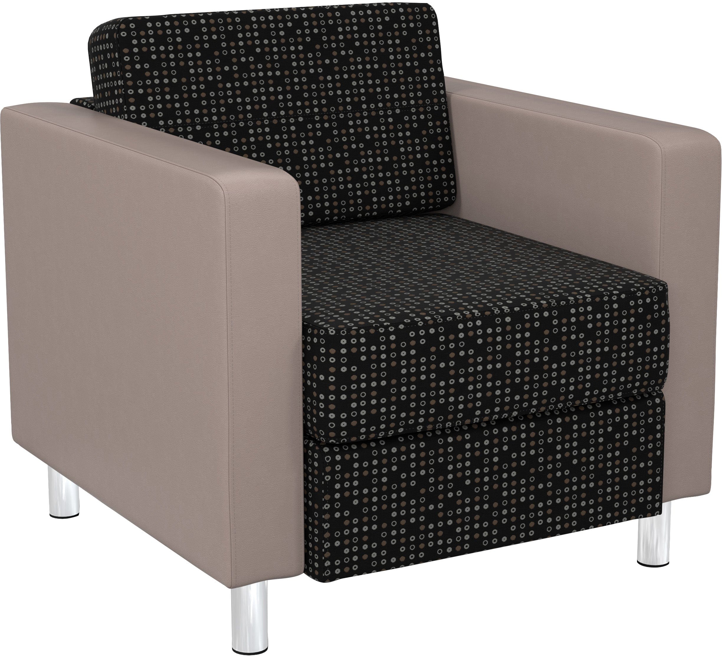 Fine Tune Onyx and Dillon Stratus Fabric
