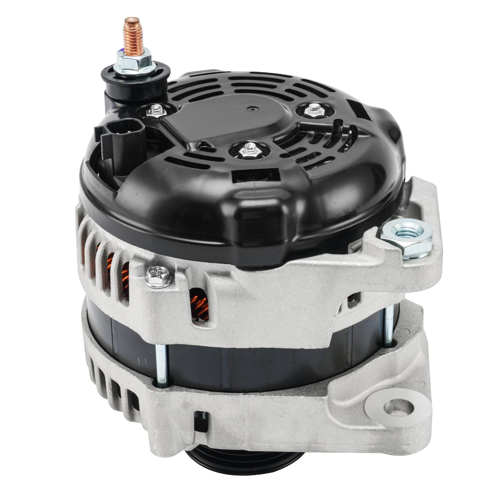 Torchbeam 150A High Amp Alternator Replacement for Dodge Journey 2009-2010 3.5L - Compatible with 11401N 12V CW S6 6-Groove Pulley - Perfect for Engine Performance Upgrades & Electrical System Repairs