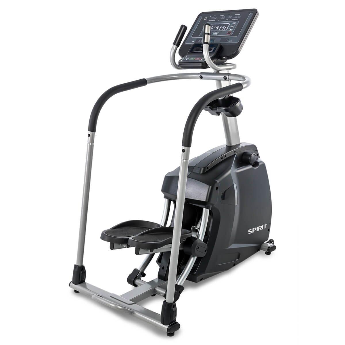 Spirit Fitness CS800 Stepper Machine - Compact Home Exercise Equipment for Cardio & Leg Workouts - Perfect for Small Spaces & Apartment Workouts