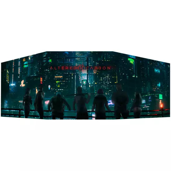 Altered Carbon RPG GM's Screen - Cyberpunk Tabletop Roleplaying Game Accessory for Game Masters | Perfect for Sci-Fi RPG Sessions & Storytelling