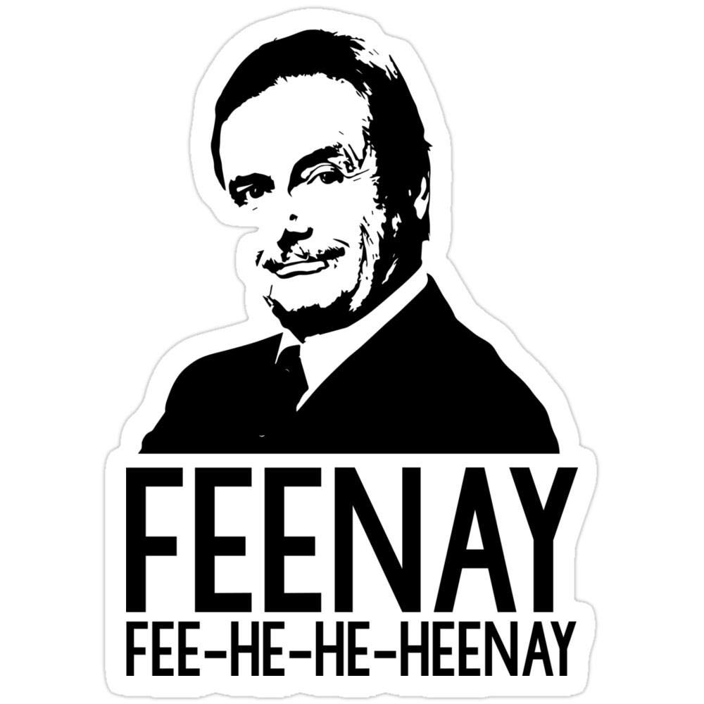 3 Pack Mr. Feeny Funny Vinyl Stickers - Waterproof Decals for Laptop, Phone, Car, Guitar & Fridge - Perfect for School, Office & Home Decor