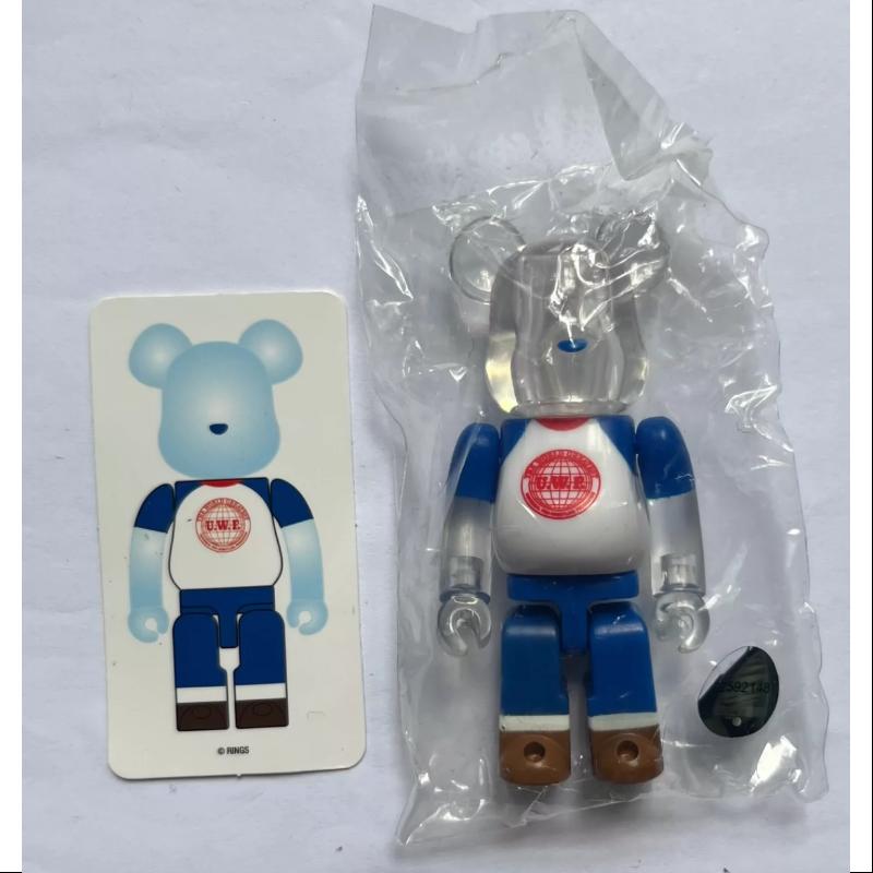 Bearbrick Series 44 Secret Wrestler UWF 100% Collectible Figure - Perfect for Anime Fans, Toy Collectors & Home Decor Display