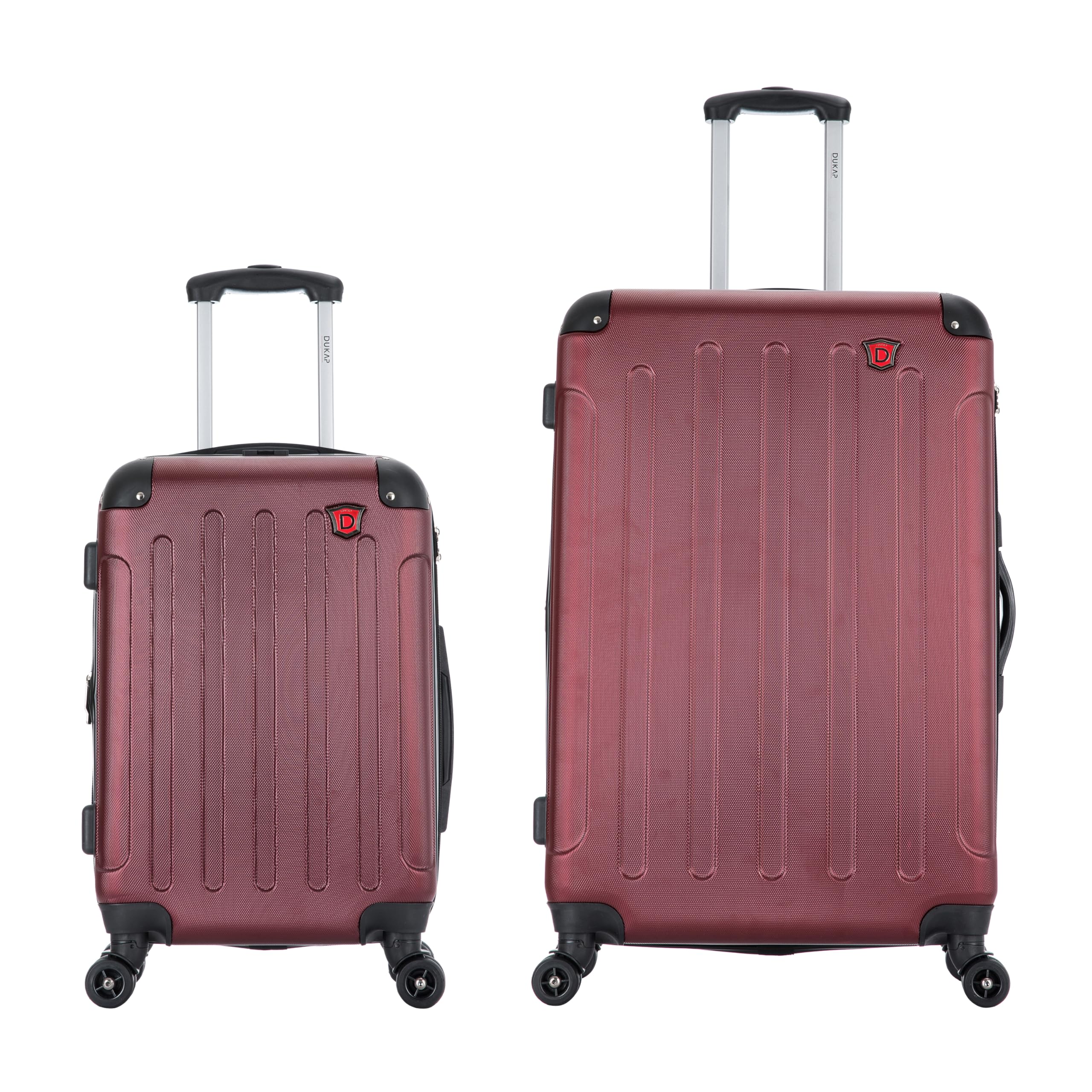 DUKAP INTELY 2-Piece Hardside Spinner Luggage Set (20