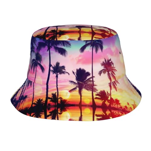 Tropical Sunset Tree Leaf Summer
