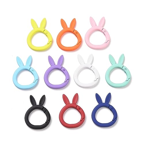 Bunny Spring Gate Rings_50Pcs