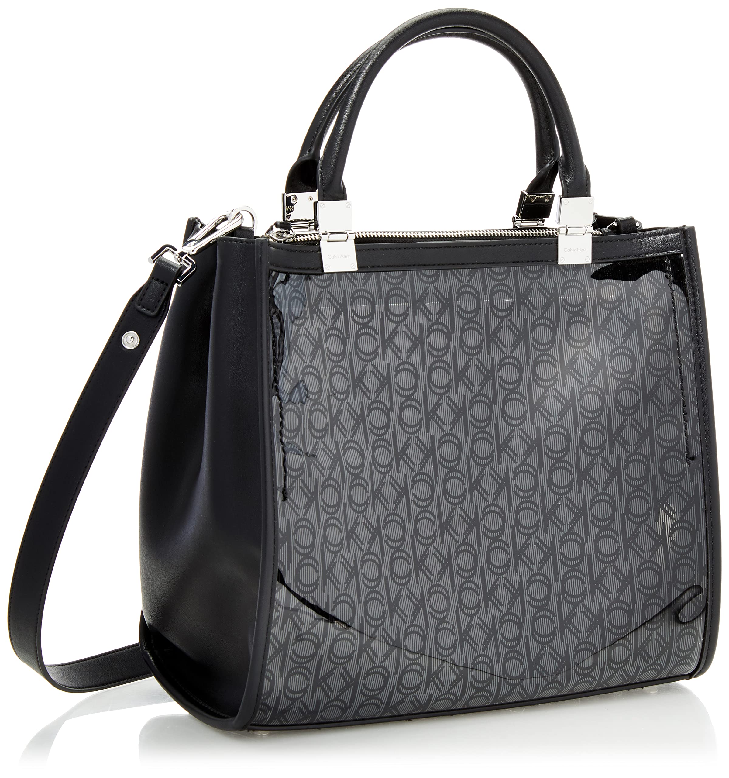 Calvin Klein Sophia Triple Compartment Tote Bag for Women - Stylish Large Work & Travel Tote with Multiple Pockets | Perfect for Office, Commute & Weekend Getaways
