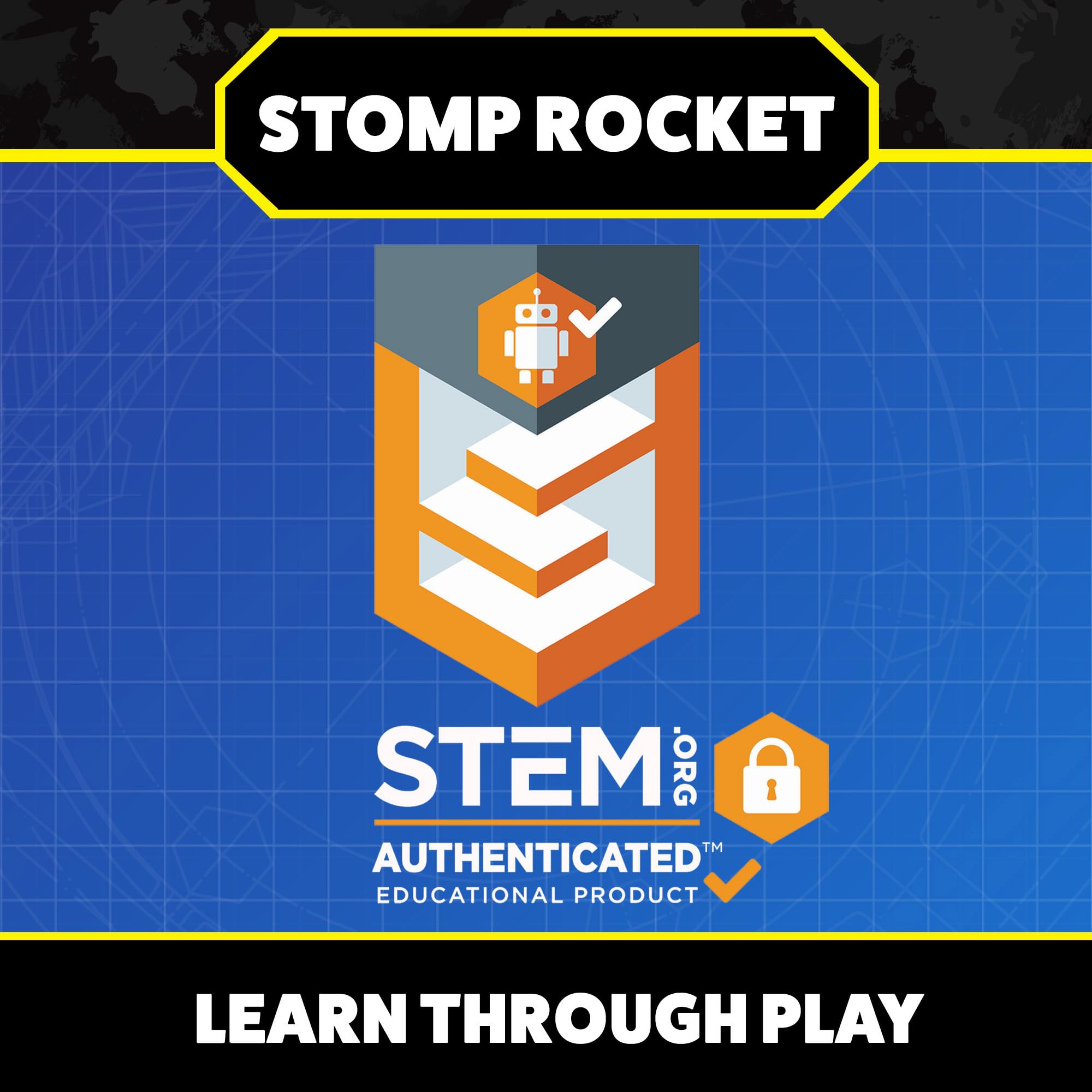 Stomp Rocket Ultra LED Rocket Refills - 2 Pack Replacement LED Foam-Tipped Rockets for Kids | Outdoor STEM Toys for Boys & Girls Ages 6-12 | Fun Backyard Games, Birthday Gifts & Summer Activities