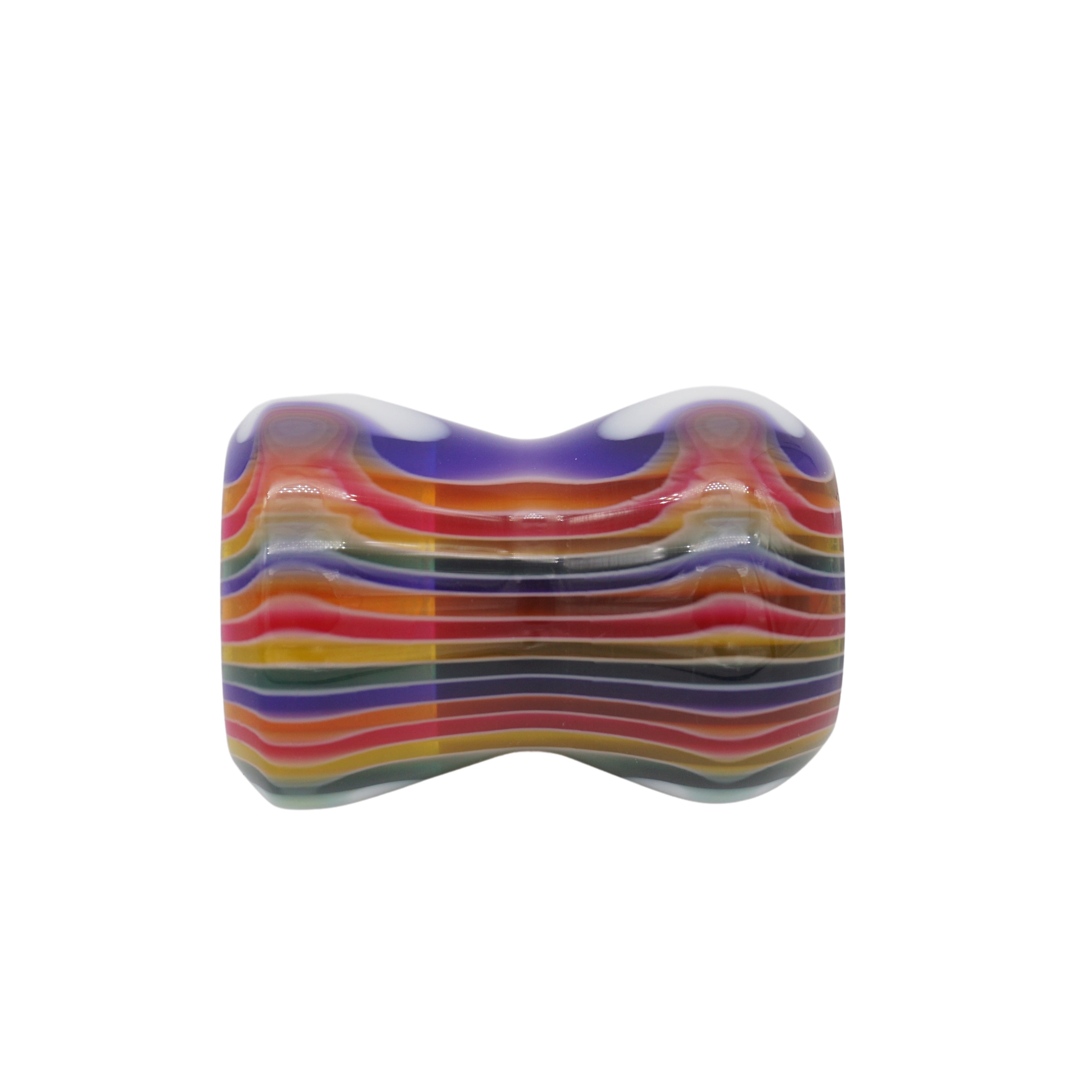 Handcrafted Candy Stripe Shaving Brush Handle for 24mm & 26mm Knots - Premium Wooden Shave Brush Replacement - Perfect for Wet Shaving & Grooming Gifts