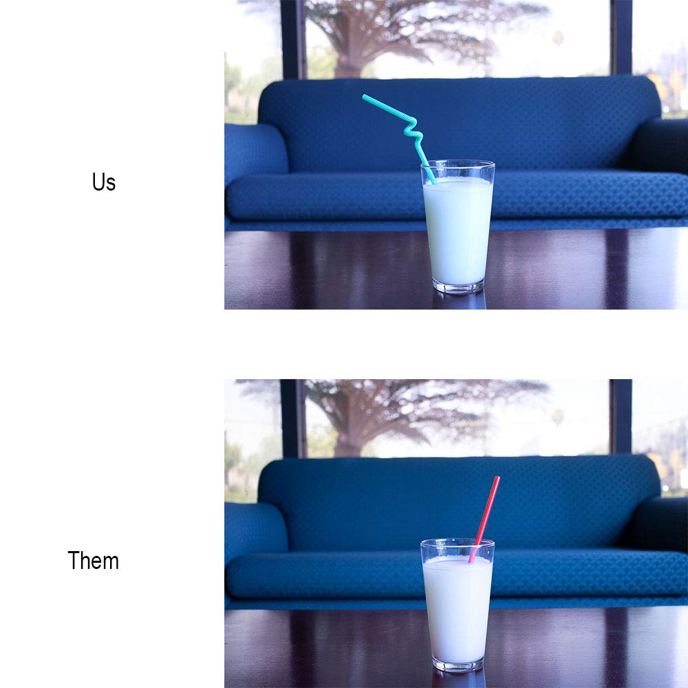 Extra Long Flexible Straws 36 Pack (1440 Straws) - Reusable Bendable Drinking Straws for Smoothies, Milkshakes & Cocktails - Perfect for Parties, Restaurants & Home Use